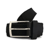 Cinturon Trenzado Negro Elastico - Hans Sachs Basics - Hans Sachs