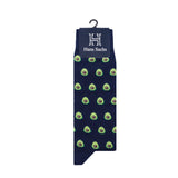 Aguacates fondo Azul Oscuro - Medias Hans Sachs - Hans Sachs