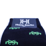 Arcade fondo Azul Oscuro - Medias Hans Sachs - Hans Sachs