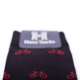 Bicicletas fondo Negro - Medias Hans Sachs - Hans Sachs