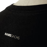 Camiseta Algodon Negra - Hans Sachs Basic - Hans Sachs