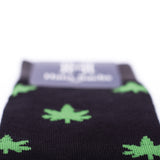 Cannabis fondo Negro - Medias Hans Sachs - Hans Sachs