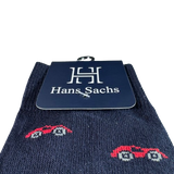 Carros Rojos Fondo Azul Oscuro