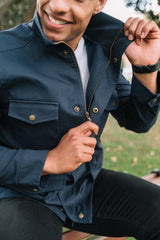 Chaqueta de Dril Azul - Hans Sachs Ottawa - Hans Sachs