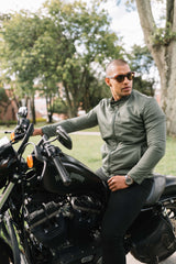 Chaqueta Bomber Verde - Hans Sachs Pilot - Hans Sachs