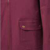 Chaqueta de Dril Vinotinto - Hans Sachs Canberra - Hans Sachs