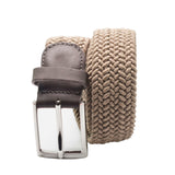 Cinturon Trenzado Beige Elastico - Hans Sachs Basics - Hans Sachs