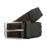 Cinturon Trenzado Gris Elastico - Hans Sachs Basics - Hans Sachs