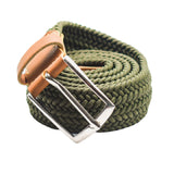 Cinturon Trenzado Verde Elastico - Hans Sachs Basics - Hans Sachs