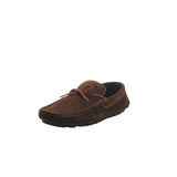 Mocasin Cuero Nobuck Cordon Cafe - Hans Sachs - Hans Sachs