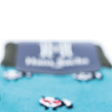 OG Pandas fondo Aguamarina - Medias Hans Sachs - Hans Sachs