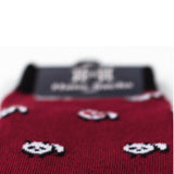 OG Pandas fondo Vinotinto - Medias Hans Sachs - Hans Sachs