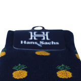Piñas fondo Azul - Medias Hans Sachs - Hans Sachs