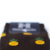 Piñas fondo Cafe - Medias Hans Sachs