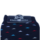 Rombos fondo Azul - Medias Hans Sachs - Hans Sachs