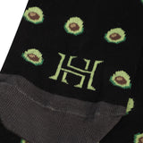 Tobilleras Aguacates fondo Negro - Medias Hans Sachs - Hans Sachs