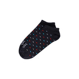 Tobilleras Rombos fondo Azul Oscuro - Medias Hans Sachs - Hans Sachs