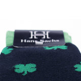 Treboles fondo Azul - Medias Hans Sachs