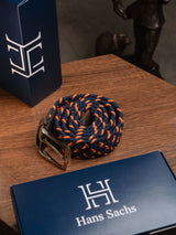 Cinturón trenzado Elástico Alazán- Hans Sachs Cambridge