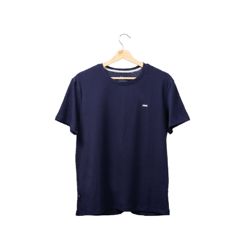 Camiseta algodón Azul