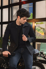 Chaqueta de Dril Negro - Hans Sachs Canberra