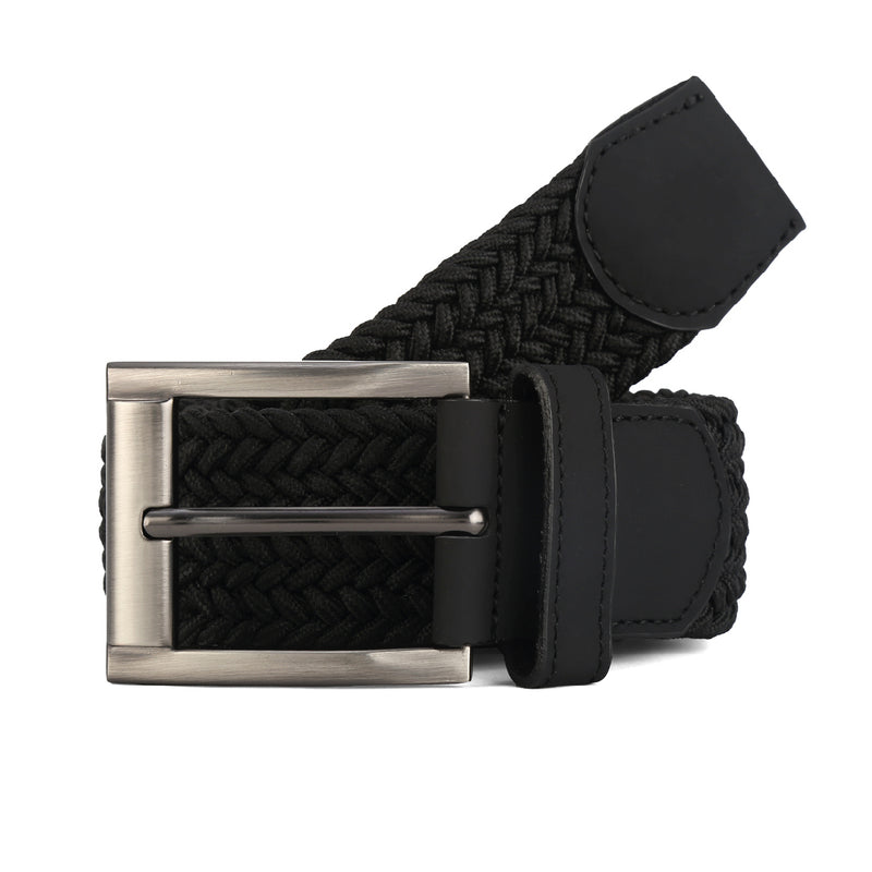 Cinturon Trenzado Negro Elastico - Hans Sachs Hardstyle - Hans Sachs