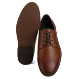 Zapato Formal Cuero Liso Miel - Hans Sachs