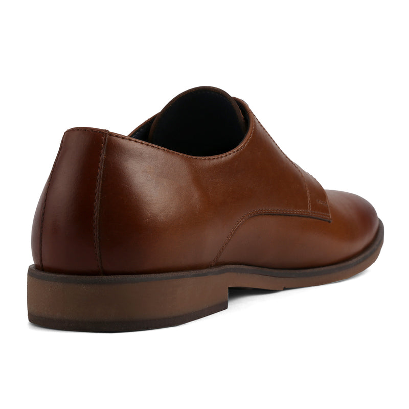 Zapato Formal Cuero Liso Miel - Hans Sachs