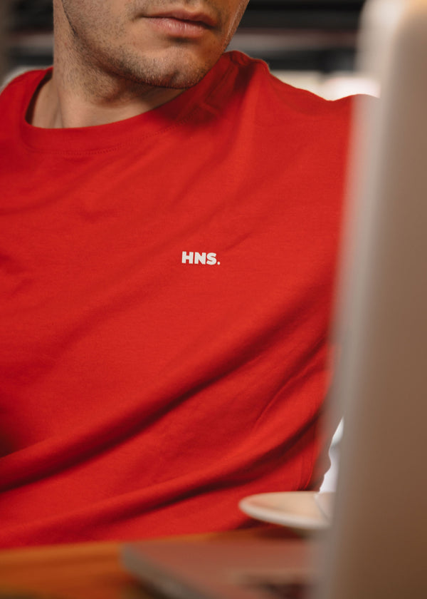 Camiseta Algodon Rojo - Hans Sachs Basic