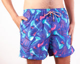 Pantaloneta Medusas - Morada - Hans Sachs
